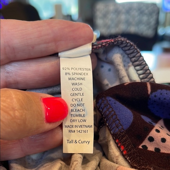 Set of 3 LuLaRoe Women TC Colorful Patterned Leggings Bundle - Picture 3 of 7